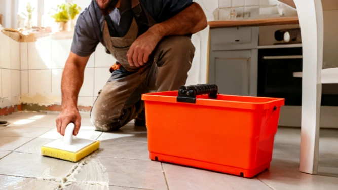 buckets of grout buckets of grout